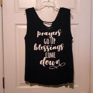 Prayer Go Up Blessings Come down Shirt